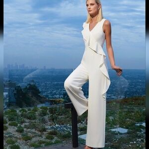 Antonio Melani Eva Ruffle Jumpsuit